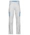 Unisex Workwear Pants  - COLOR - White/royal 8524
