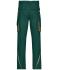 Unisex Workwear Pants  - COLOR - Dark-green/orange 8524