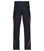 Unisex Workwear Pants  - COLOR - Carbon/red 8524