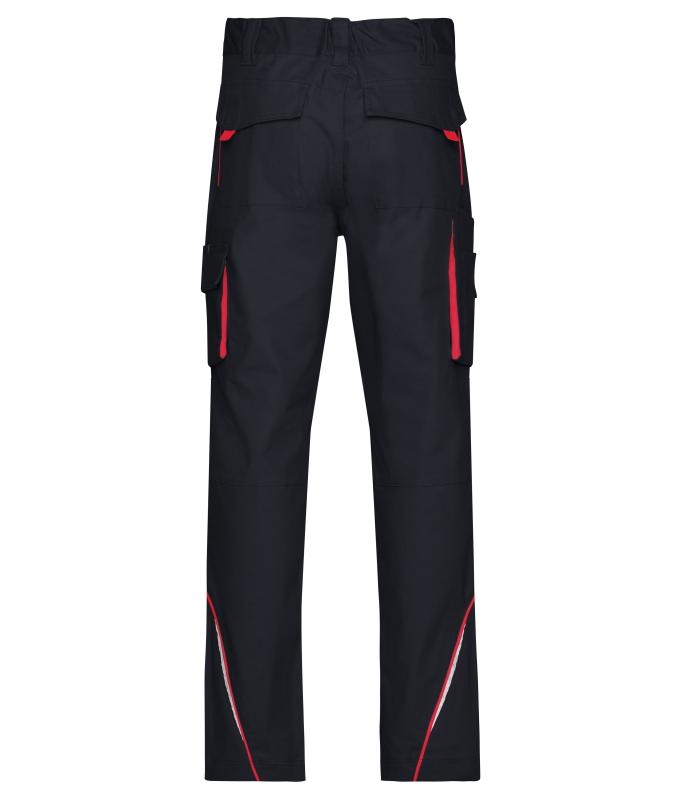Unisex Workwear Pants  - COLOR - Carbon/red 8524