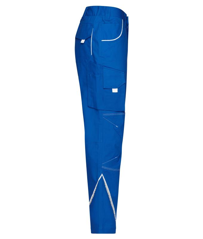 Unisex Workwear Pants  - COLOR - Royal/white 8524