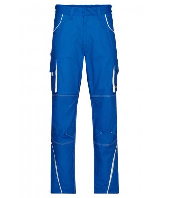 Unisex Workwear Pants  - COLOR - Royal/white 8524