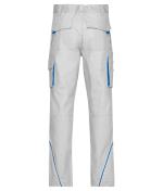 Unisex Workwear Pants  - COLOR - White/royal 8524