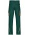 Unisex Workwear Pants - COLOR - Dark-green/orange 8524