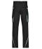 Unisex Workwear Pants - COLOR - Black/lime-green 8524