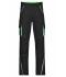 Unisex Workwear Pants - COLOR - Black/lime-green 8524