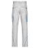 Unisex Workwear Pants - COLOR - White/royal 8524