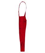 Unisex Workwear Pants with Bib - COLOR - Red/navy 8525