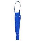 Unisex Workwear Pants with Bib - COLOR - Royal/white 8525