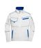 Unisex Workwear Jacket - COLOR - White/royal 8526