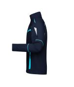 Unisex Workwear Jacket - COLOR - Navy/turquoise 8526