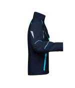 Unisex Workwear Jacket - COLOR - Navy/turquoise 8526