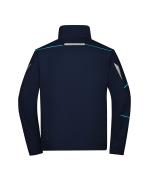 Unisex Workwear Jacket - COLOR - Navy/turquoise 8526