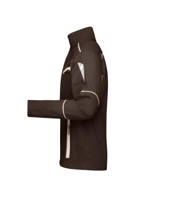 Unisex Workwear Jacket - COLOR - Brown/stone 8526