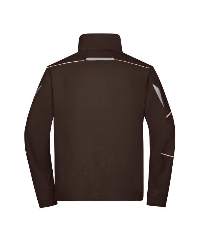 Unisex Workwear Jacket - COLOR - Brown/stone 8526