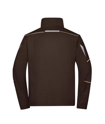 Unisex Workwear Jacket - COLOR - Brown/stone 8526