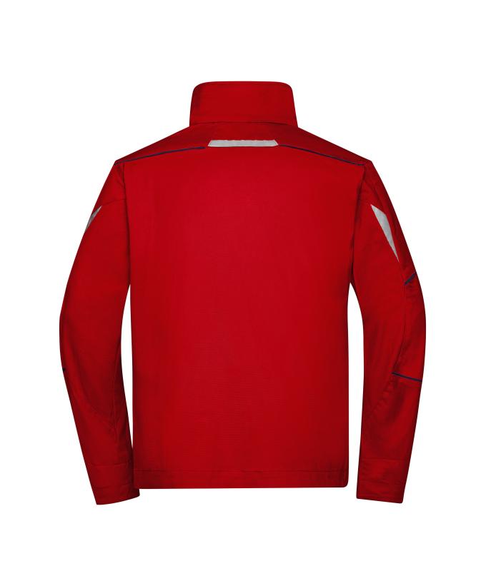 Unisex Workwear Jacket - COLOR - Red/navy 8526