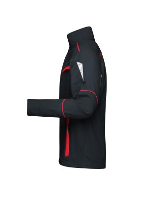 Unisex Workwear Jacket - COLOR - Carbon/red 8526