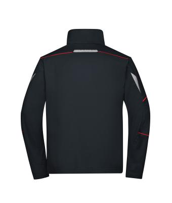Unisex Workwear Jacket - COLOR - Carbon/red 8526