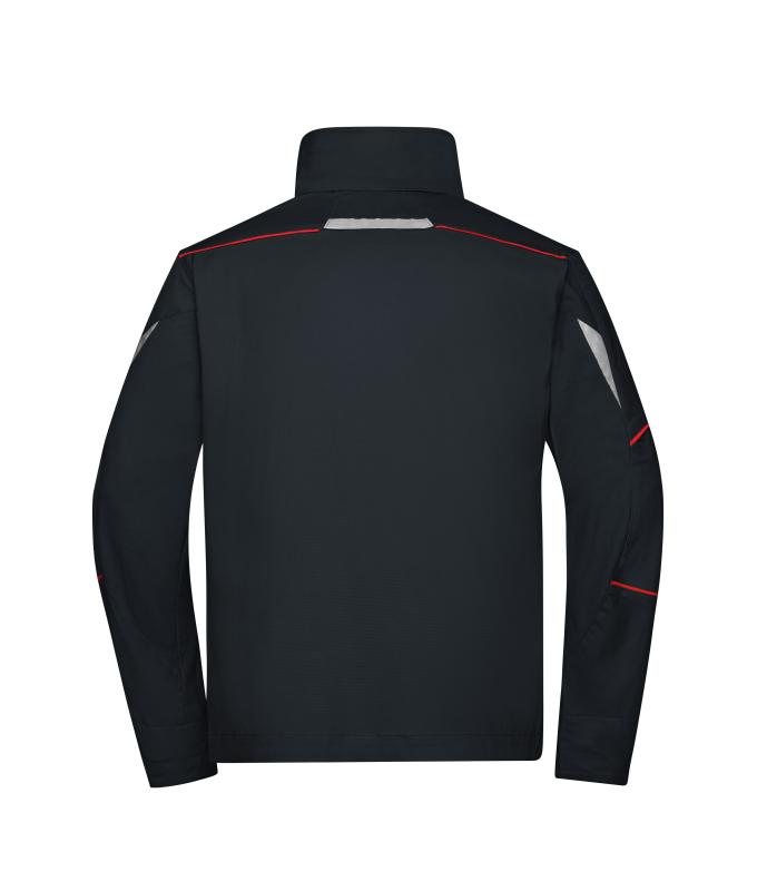 Unisex Workwear Jacket - COLOR - Carbon/red 8526