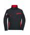 Unisex Workwear Jacket - COLOR - Carbon/red 8526