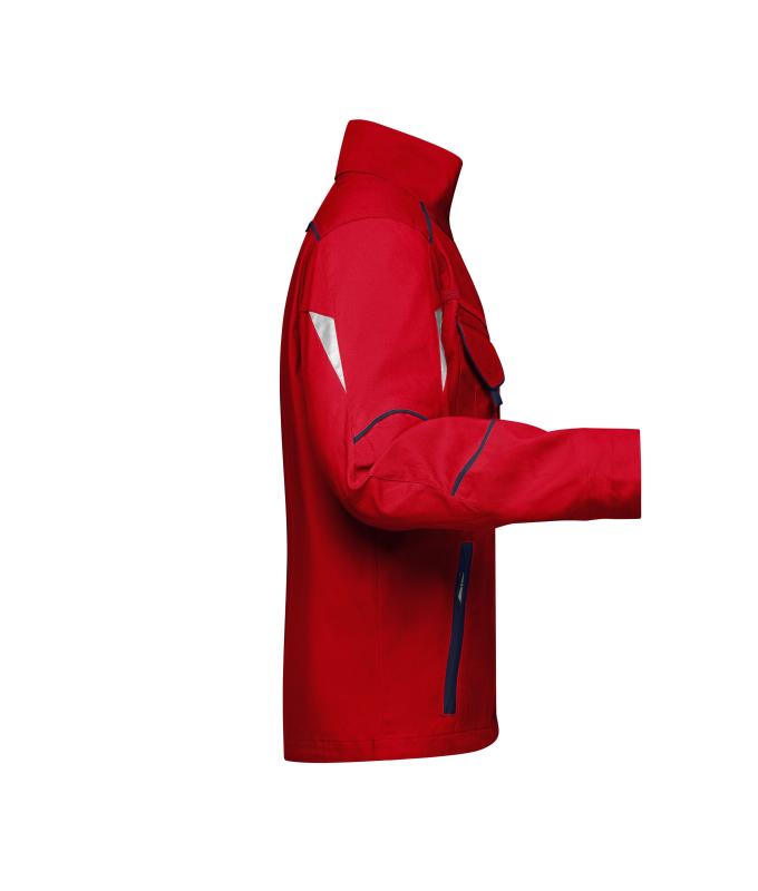 Unisex Workwear Jacket - COLOR - Red/navy 8526