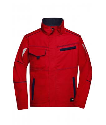 Unisex Workwear Jacket - COLOR - Red/navy 8526
