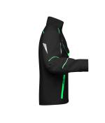 Unisex Workwear Jacket - COLOR - Black/lime-green 8526