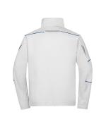 Unisex Workwear Jacket - COLOR - White/royal 8526