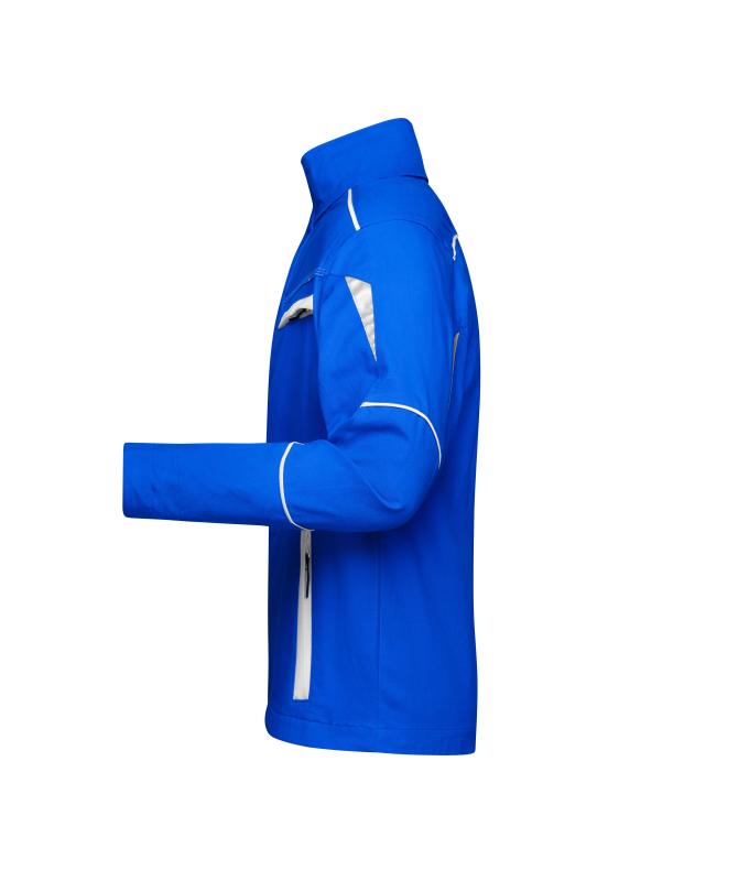 Unisex Workwear Jacket - COLOR - Royal/white 8526