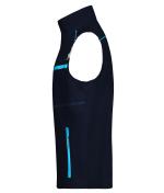 Unisex Workwear Vest - COLOR - Navy/turquoise 8527
