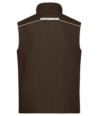 Unisex Workwear Vest - COLOR - Brown/stone 8527