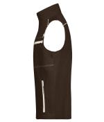 Unisex Workwear Vest - COLOR - Brown/stone 8527