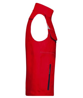 Unisex Workwear Vest - COLOR - Red/navy 8527