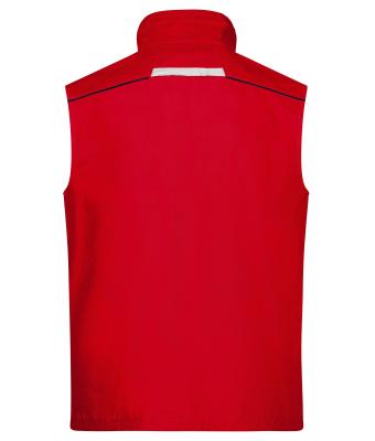 Unisex Workwear Vest - COLOR - Red/navy 8527