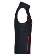 Unisex Workwear Vest - COLOR - Carbon/red 8527