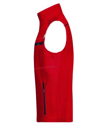 Unisex Workwear Vest - COLOR - Red/navy 8527