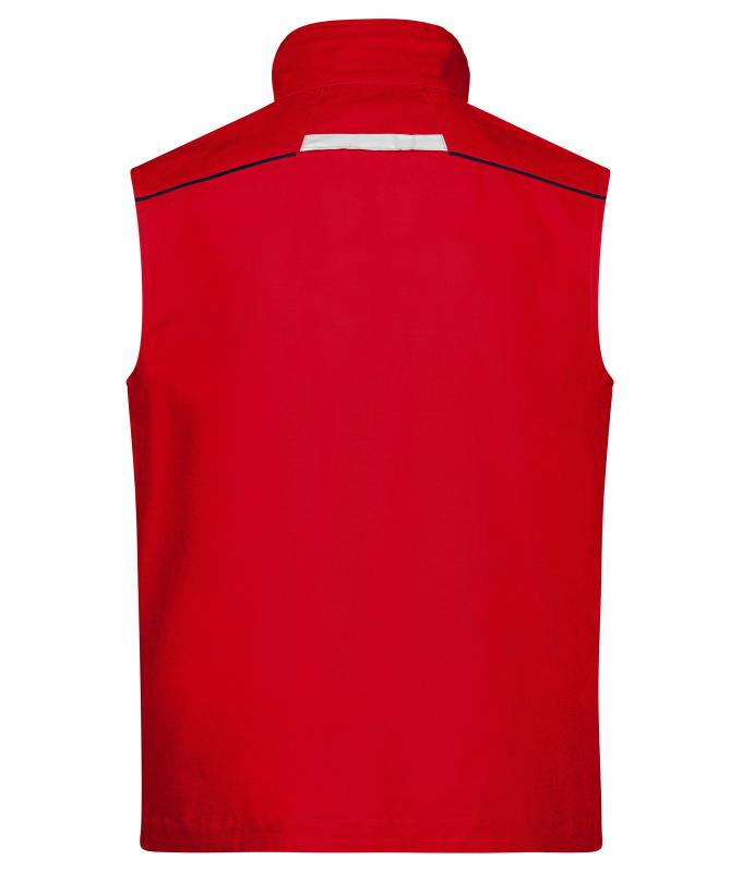 Unisex Workwear Vest - COLOR - Red/navy 8527