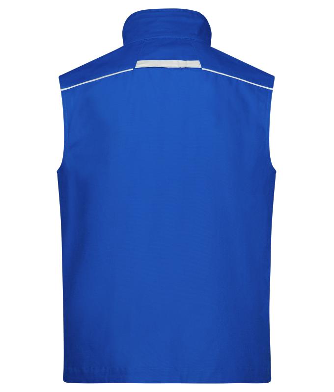 Unisex Workwear Vest - COLOR - Royal/white 8527