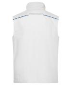 Unisex Workwear Vest - COLOR - White/royal 8527