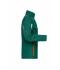 Unisex Workwear Softshell Jacket - COLOR - Dark-green/orange 8528
