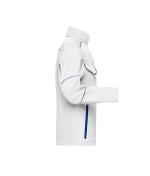 Unisex Workwear Softshell Jacket - COLOR - White/royal 8528