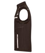 Unisex Workwear Softshell Vest - COLOR - Brown/stone 8529