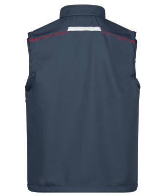 Unisex Workwear Softshell Vest - COLOR - Carbon/red 8529