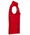 Unisex Workwear Softshell Vest - COLOR - Red/navy 8529