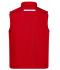 Unisex Workwear Softshell Vest - COLOR - Red/navy 8529