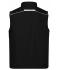 Unisex Workwear Softshell Vest - COLOR - Black/lime-green 8529