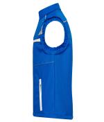 Unisex Workwear Softshell Vest - COLOR - Royal/white 8529