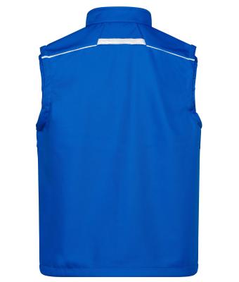 Unisex Workwear Softshell Vest - COLOR - Royal/white 8529