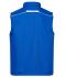 Unisex Workwear Softshell Vest - COLOR - Royal/white 8529